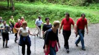 Zupan Oberkrainer Fanwanderung APeggau 130909  Clip 14 [upl. by Allis243]