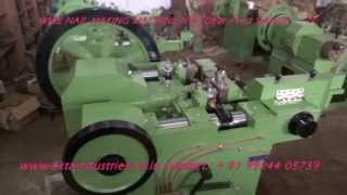 Wire Nail Making Machine Gear Feed System [upl. by Aileen]