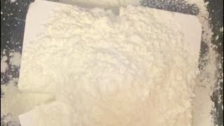 Fresh blocks amp cornstarch asmr chalkart oddlysatisfying gymchalk cornstarchasmr [upl. by Carrnan]