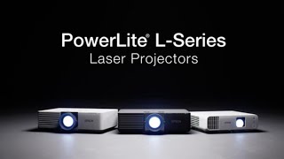 Epson’s PowerLite LSeries  Ultrabright Fixed Lens Laser Projectors [upl. by Yelyab]