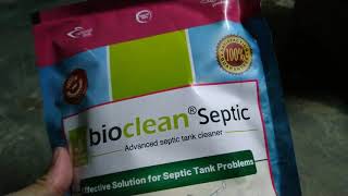 unboxingHow to use bioclean septic tank cleaner in hindi  solution for septic tank problems [upl. by Blanka57]