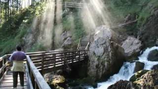 Gollinger Wasserfall Golling Waterfall in Austria [upl. by Tala]