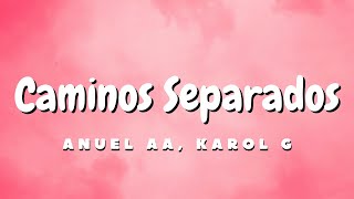 Anuel AA KAROL G  Caminos Separados 2024 LetraLyrics [upl. by Eberly84]