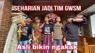 TERNYATA GINI YA SEHARIAN JADI TEAM GWSM [upl. by Shirl]