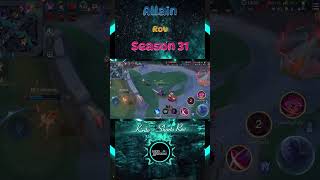 ROV  KIRITO  ALLAIN อัลเลน Shorts Clips Season 31 rov rovthailand kirito arenaofvalor [upl. by Azzil]