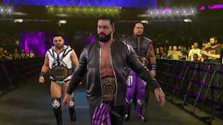 WWE 2K24 Judgement Day Championship Entrance [upl. by Anelah]