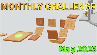 Masters Difficulty Chart Obby May Challenge 2023 Monthly Challenge [upl. by Ynottirb]