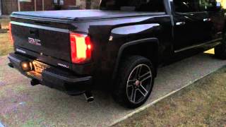 2016 GMC Sierra 62L Muffler Delete Cold Start [upl. by Greenman]