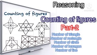 Reasoning counting of figures part2 [upl. by Nairbo]