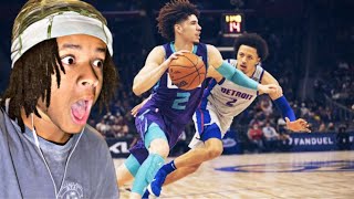 Insane Ending  Charlotte Hornets vs Detroit Pistons Reaction [upl. by Eniahs63]