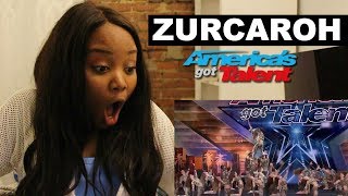 Americas Got Talent  Zurcaroh GOLDEN BUZZER  REACTION  ibukola [upl. by Nnyltak]