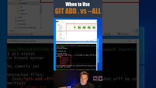 Git Add All vs Git Add   How to stage all files in Git l  Git GitHub GitLab DevOps Python [upl. by Anekahs]