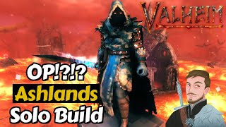 This Build Solos the Ashlands  Valheim Ashlands [upl. by Eyot366]