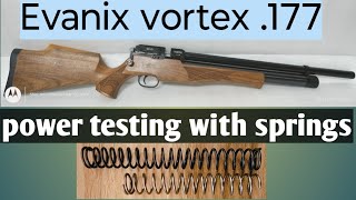 🇮🇳 Evanix vortex power test with different spring🇮🇳 [upl. by Pierre]