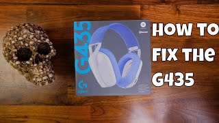 How to fix Logitech G435 connections issues amp how to connect to PC [upl. by Todd]