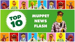 Top Ten Muppet News Flash  The Muppets [upl. by Durstin]