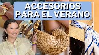 10 ACCESORIOS para el VERANO 2024  TENDENCIAS pañuelos bolsos y MÁS [upl. by Heidi936]