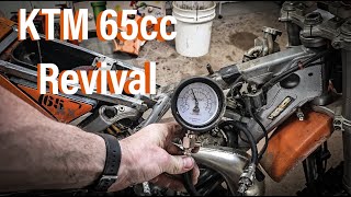 KTM 65 sx Carb clean [upl. by Bolan]