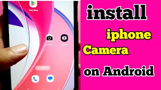 How to install iPhone camera on your Android [upl. by Allenotna36]