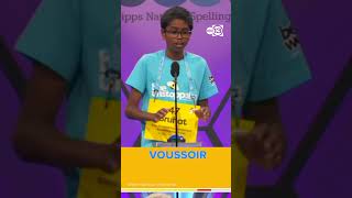 Incredible Scripps National Spelling Bee Winner [upl. by Llyrad]