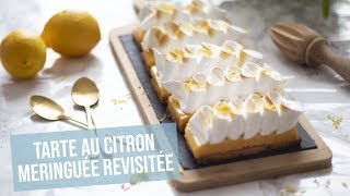 RECETTE  Tarte au citron meringuée revisitée [upl. by Sokram]