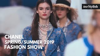 Chanel  The SpringSummer 2019 Ready to Wear Show 4K  tooStylish [upl. by Wurst]