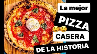 Como hacer La Mejor PIZZA casera del MUNDO  los mejores secretos paso a paso [upl. by Hank]