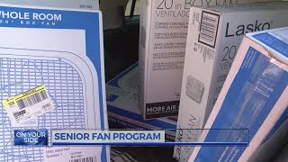 Community donates fans for Onslow Co seniors [upl. by Beckett]