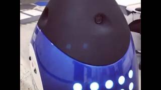 Knightscope K3 Security Robot Speaks Spanish [upl. by Parhe]