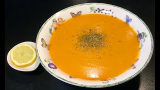 RECETTE TURQUE LA SOUPE DE LENTILLES CORAIL MERCIMEK ÇORBASI 🇹🇷 [upl. by Lovato576]