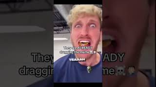 Logan Paul cheese 🧀 drip💀viralshorts comedy [upl. by Ellerred]