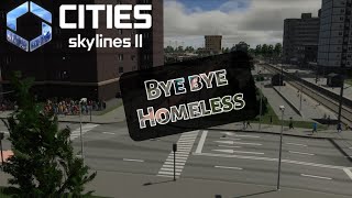 CITIES SKYLINES 2  Bye Bye Homless  Mod instalación 🌍 [upl. by Onaivlis]