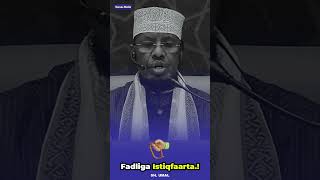 Fadliga istiqfaarta  Sh Umal [upl. by Norreg22]