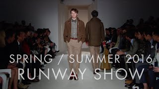 dunhill London  SpringSummer 2016 Runway Show [upl. by Eberle]