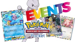 Come COMPLETARE TUTTI gli EVENTI di Pokémon Pocket [upl. by Lennon206]