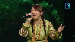 Tenzing Dolma Gurung quotHariyo Dada Maathiquot  The Voice of Nepal Season 5 2023 [upl. by Lose]