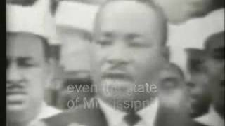 I have a dream speech with german and english subs [upl. by Notrem]