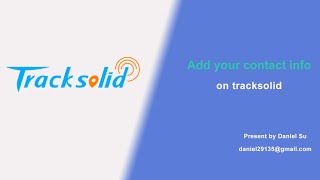 tracksolid contact info [upl. by Hoxsie]