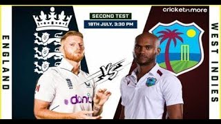 England vs West Indies 2nd Test ENG vs WI 2nd Test West Indies tour of England 2024 [upl. by Llabmik538]