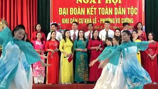 BÀI CA MẶT TRẬN TỔ QUỐC  Đồng ca CLB Quan họ Cùng Tốp Múa Kim Anh [upl. by Arreip]