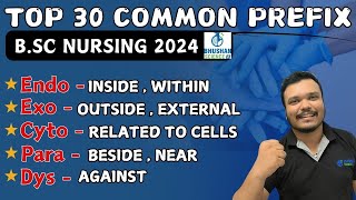 BSc nursing 2024  medical terminology prefix suffix root word  Medical Terminology  bsc nursing [upl. by Nashoma]