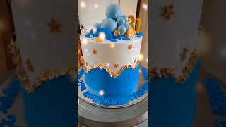 Tall cake decorating ideas Birthday cake tallcake uniquecakes birthdaycake trendingcake [upl. by Siroved]