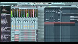 Ill Mind of Hopsin 8 FL Studio 11 Instrumental Remake With Hook [upl. by Akemed]