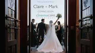 Claire and Marks CinemaCake Wedding Coming Soon Trailer [upl. by Anauqes]