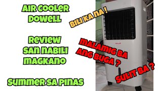 Air Cooler DOWELL  Review  How much and where to buy  Philippines 2023 perfect for summer 2023 [upl. by Bernhard]