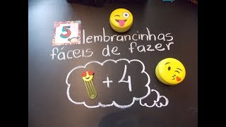 5 lembrancinhas FÁCEIS de fazer que seus alunos vão AMAR [upl. by Lorou10]