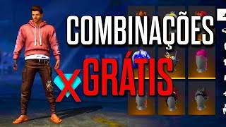 MELHORES COMBINAÇÕES DE ROUPAS NO FREE FIRE COMBINAÇÕES GRÁTIS  SÓ COMBINAÇÃO TOP 💥 [upl. by Anikat]