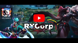 Live Stream Mobile Legend RYCorp Eps 1 Mage [upl. by Lorianna]