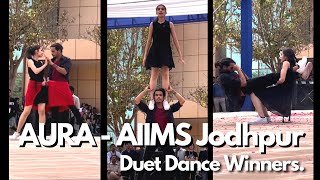 AURA AIIMS Jodhpur  Duet Dance Performance 🔥 [upl. by De Witt733]