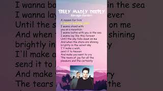 Savage Garden  Truly Madly Deeply Lyrics shorts [upl. by Naesad285]